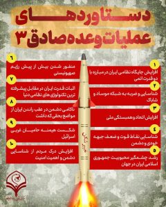 دستاوردهای عملیات وعده صادق 3